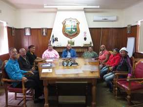 Meeting in Laingsburg about cooperatives