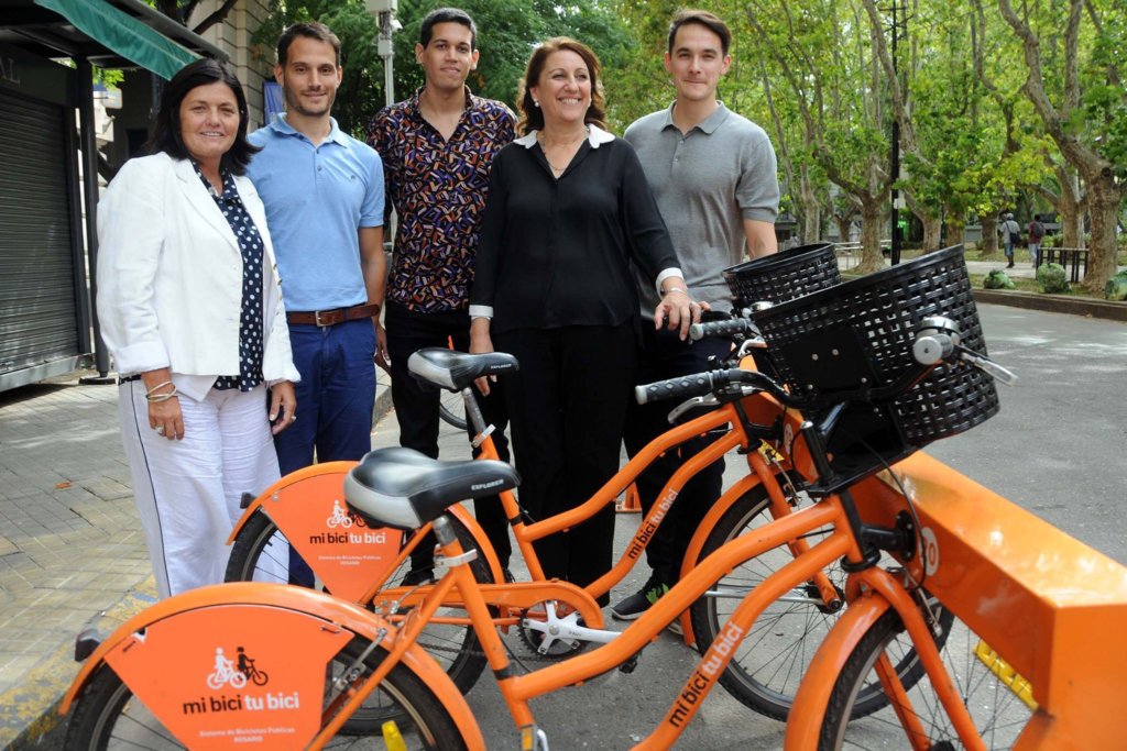 Rosario en Bici, El Desafio and city major Fein