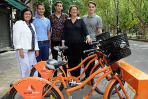 Rosario en Bici, El Desafio and city major Fein