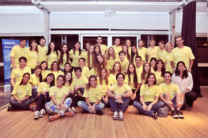 Volunteers team