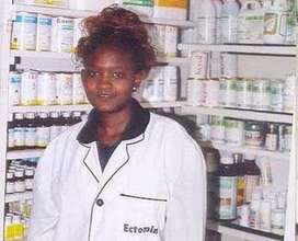 Wanja.One of the young women supported by Eb-F