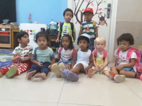 kids at preschool