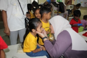 Face Painting activity on Children's Day
