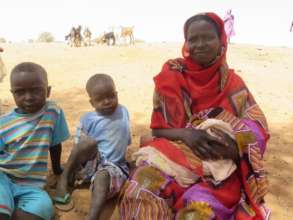 Mothers struggle as their husbands search for food