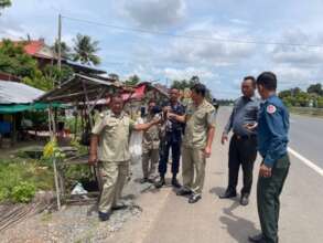 Seizing dead birds with local authorities