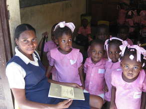 Pre-K and teacher