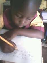 boy studying