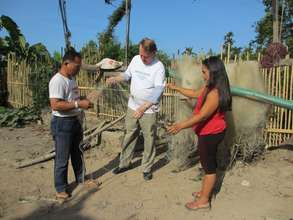 Inspecting New Fishing Nets