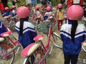 Pink Helmets!