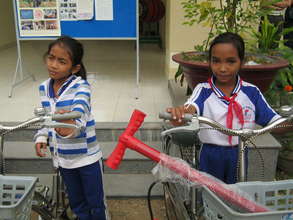 Bike pumps for the girls