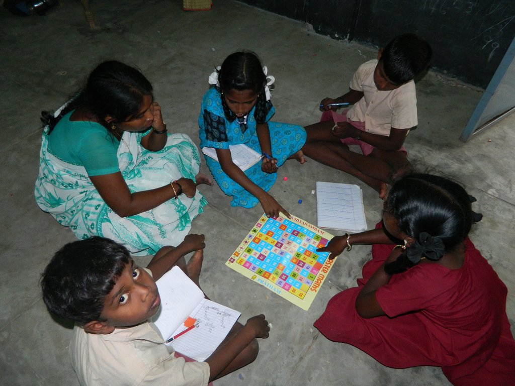 Educate 540 children in rural Tamil Nadu