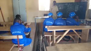 Young welders in the making.