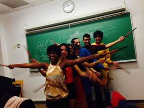 My serious classmates