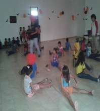 Playing Duck Duck Gooose!