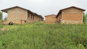 The roofed building
