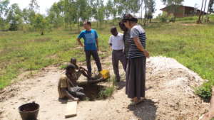 Digging a well