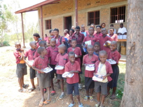 #5: Group of those who received school materials