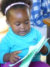 Never too young to learn to love reading