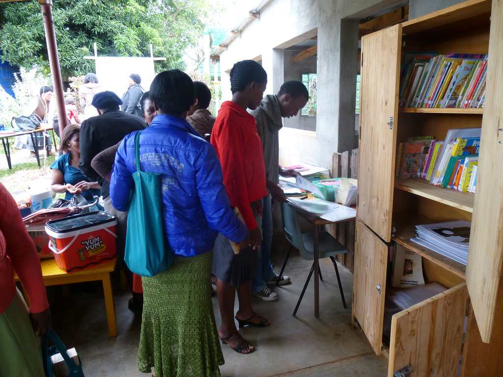Promote a love of reading in rural Swaziland