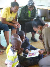 Modeling reading to children