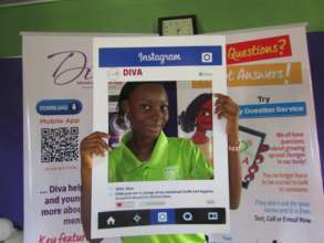 Girl taking charge of their menstrual health