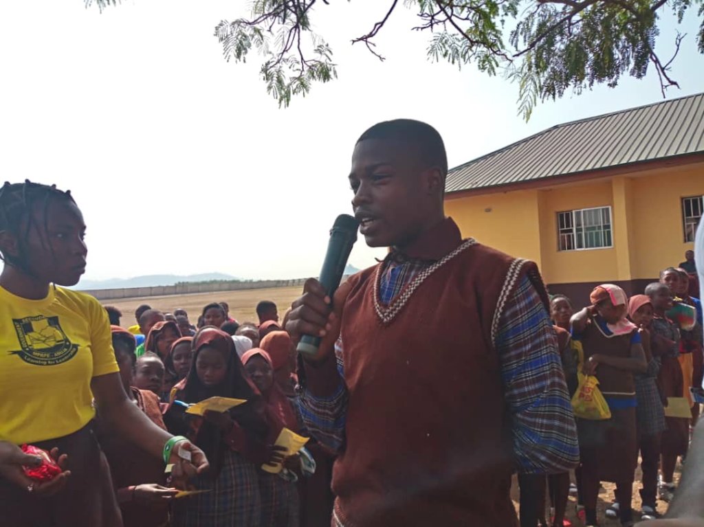 Young Boy Asking Question