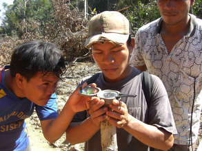 Training in community mapping.