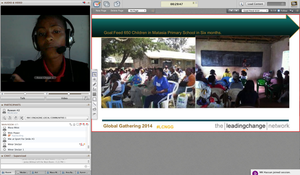 Rose presents "Boresha Elimu" at the LCN gathering