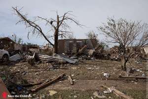 Damage from the Moore, Oklahoma Tornado