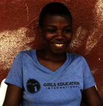 Sarafina - Smiling while discussing High School!