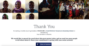 Become a Recurring Donor