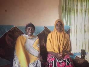 Hadija with her Grandmother