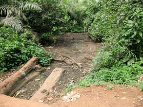 The River Makoka ran dry in 2012
