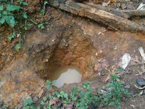 Drinking water in the dry season