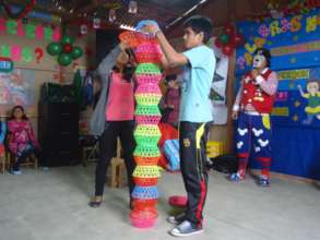 Clown Show at the Ludoteca