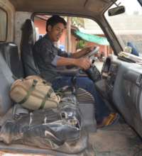 The Engine and Car Chassis In Same Condition