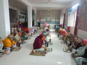 Lunch at MaitriGhar Vrindavan
