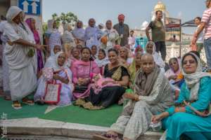 Widow Mothers visit Golden Temple