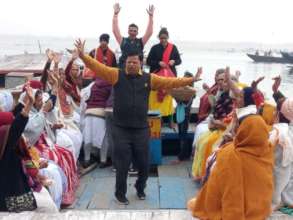 Mothers explore Varanasi