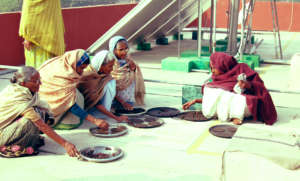 Drying the products the made during training