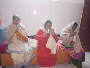 Early morning tea served with love in winters