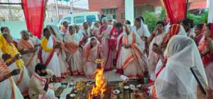 when you can sit in prayers in joy