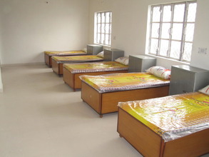 A view of a dormitory at the Old Age Home