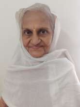 Gayatri Ma before surgery, scared but strong