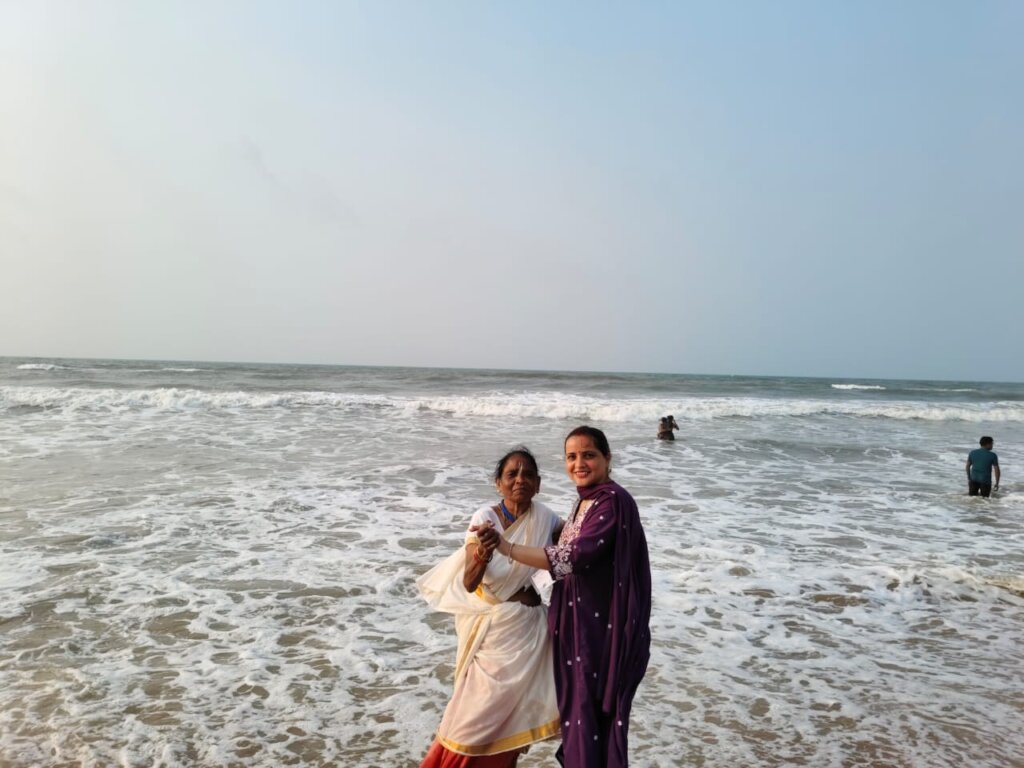 Joy of seeing the expanse of Ocean, love for water