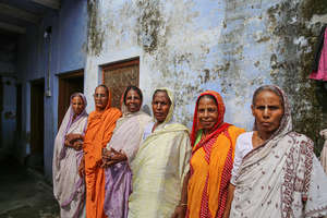 Some of the widow mothers under Maitri's care