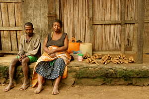 Husband and wife in Tsagnoria