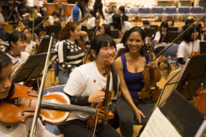 Fabiola and me