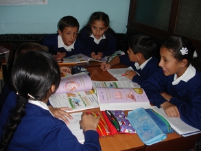 Engaged students enjoy working together