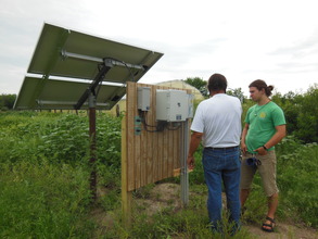 Solar powers our water supply!